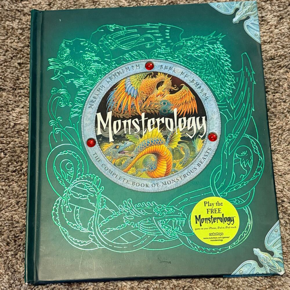 2008 U.S. first edition of Monsterology: The Complete Book of Monstrous Beasts
